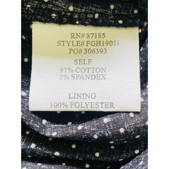 RUBY ROX Dress Black White Polka Dots Neon Green Womens Misses Size 9 NEW NWT - Picture 9 of 15